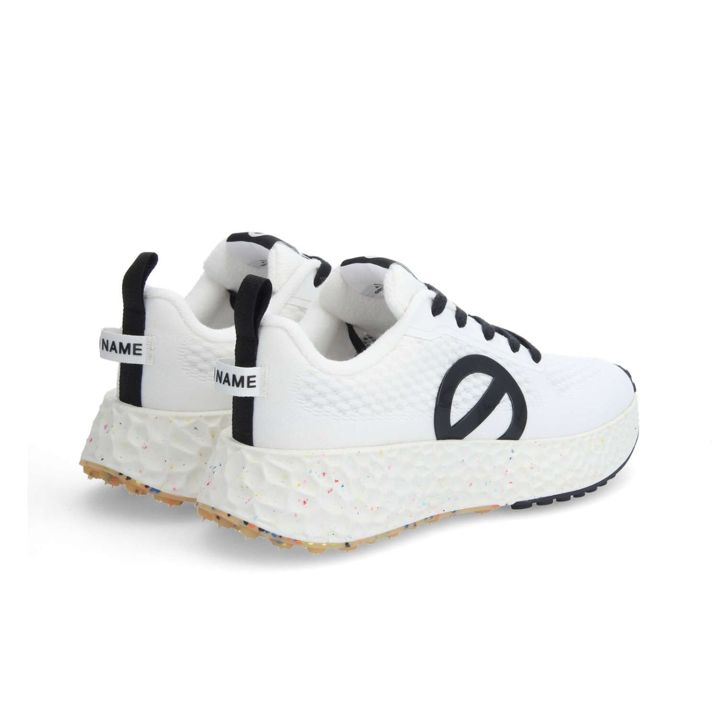 CARTER FLY W - MESH RECYC/SIDE - BLANC/NOIR